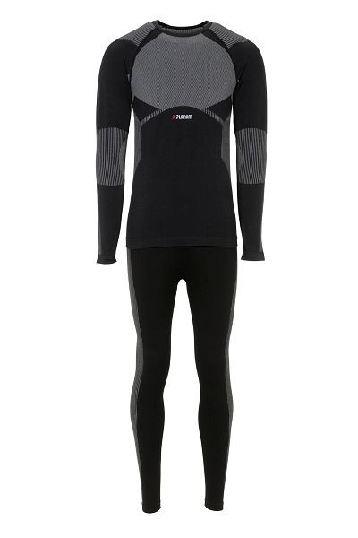 Planam Funktionsunterwäsche Set Fit, schwarz, Größe L/XL, 2275052