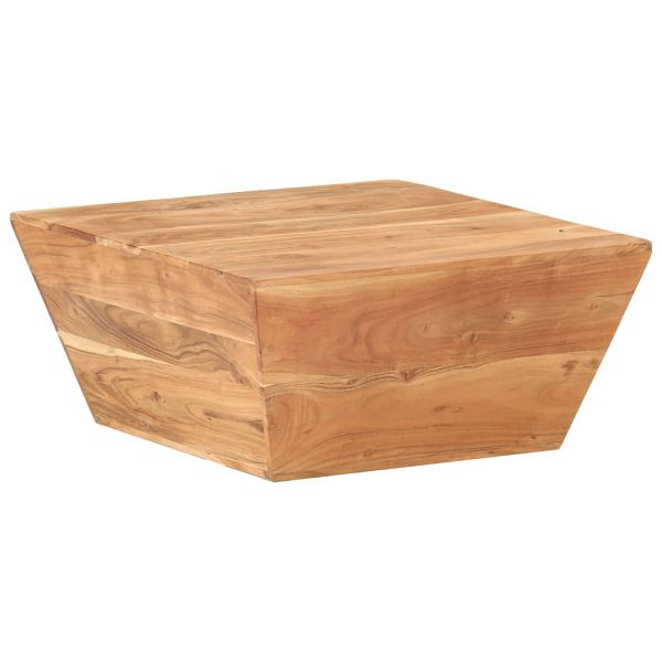 vidaXL Couchtisch V-Form 66x66x30 cm Akazie Massivholz, 320388