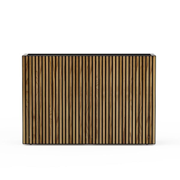 Herstera Garden Pflanzkübel Deco Planter Divider L schwarz, natur, 40x120x80 cm, HG31834101