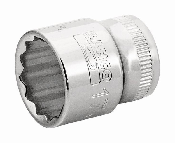 Bahco Steckschlüssel-Einsatz 3/8", 12kant, dünnwandig, SW 11 mm, SB-Verpackung, SBA7400DM-11