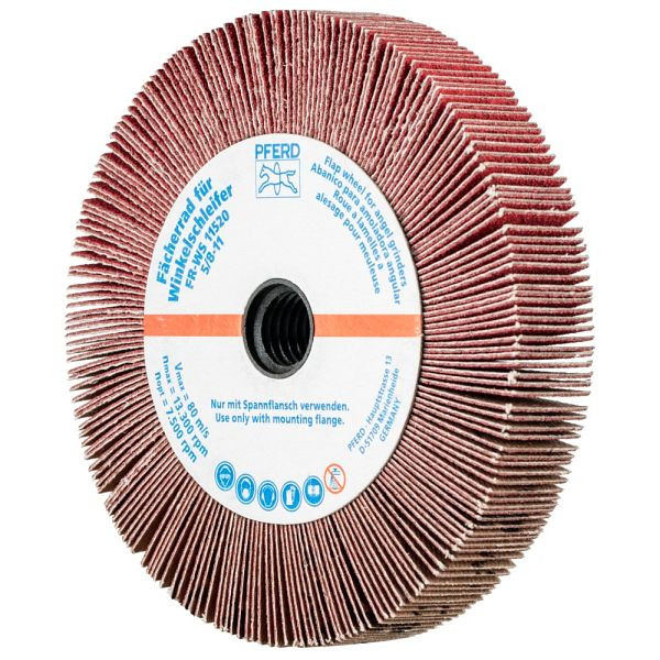 Pferd Fächerrad für Winkelschleifer FR WS 11520 5/8-11 CO-COOL 60, VE: 2 Stück, 44781806