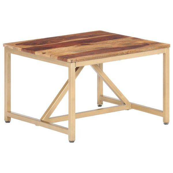 vidaXL Beistelltisch 60x60x40 cm Massivholz, Palisander, 286340