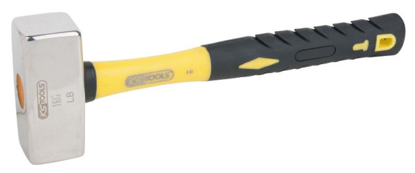 KS Tools Edelstahl Fäustel mit Fiberglasstiel, 1350g, 964.2003