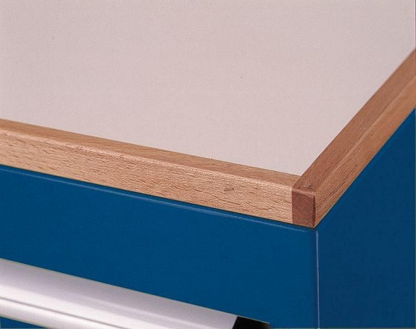 KLW Abdeckplatte 19 mm stark, melaminharzbeschichtet, hellgrau, Plattenmaße: 419 x 750 x 19 mm B x T x S, SDB-U191