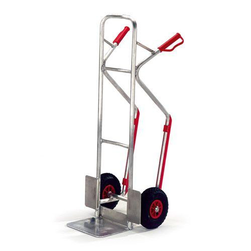 Rollcart Alu-Stapelkarre Treppenrutschkufen (570x680), Tragkraft: 200 kg, 21-9155