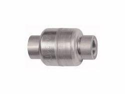 Riegler Rückschlagventile Durchgangsform, leichte Bauweise Edelstahl, 103849