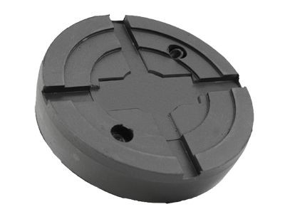 Busching Gummiauflage passend für Slift/IME, H: 28mm D: 127mm mit Stahlplatte, 100482