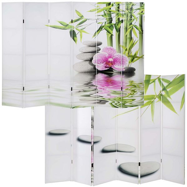 Mendler Foto-Paravent T234, Paravent Raumteiler Trennwand Kho Samui, 180x240cm, 36547