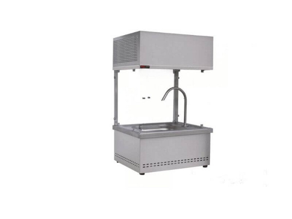 SGS Gastro Edelstahl Ayran Maschine, Getränkespender, Dispenser für Ayran, 28 Liter, AKM28