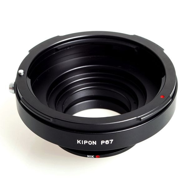 Kipon Adapter für Pentax 67 auf Nikon F, 1022067, 6900000000151