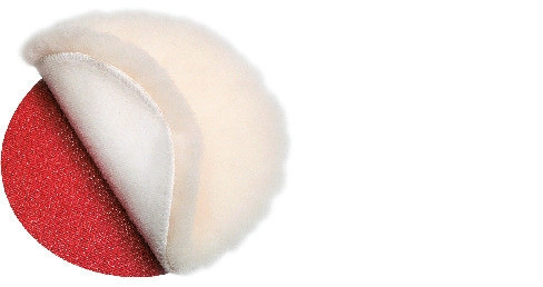 Fein Lammfell, Ø 200 mm, mit Klettenschnellbefestigung, 63723010006