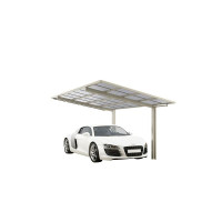 Produktbild von Ximax Aluminium Carport Linea Typ 80 Sonderlänge Edelstahl-Look, 78172 Ximax Aluminium Carport Linea Typ 80 Sonderlänge Edelstahl-Look, 78172