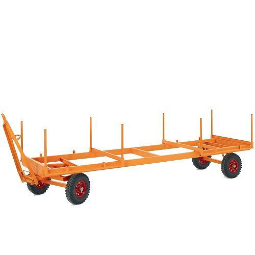 Rollcart Langmaterialanhänger mit 1-Achs-Drehschemel-Lenkung (5000x1250), Tragkraft: 5000 kg, Luft, 60-1104
