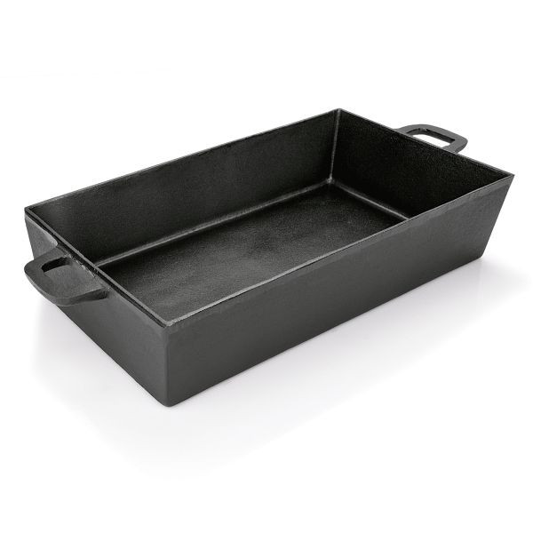 WAS Bräter GN 1/1 mit Griffen, 52 x 31 x 15 cm, Gusseisen, 3531531