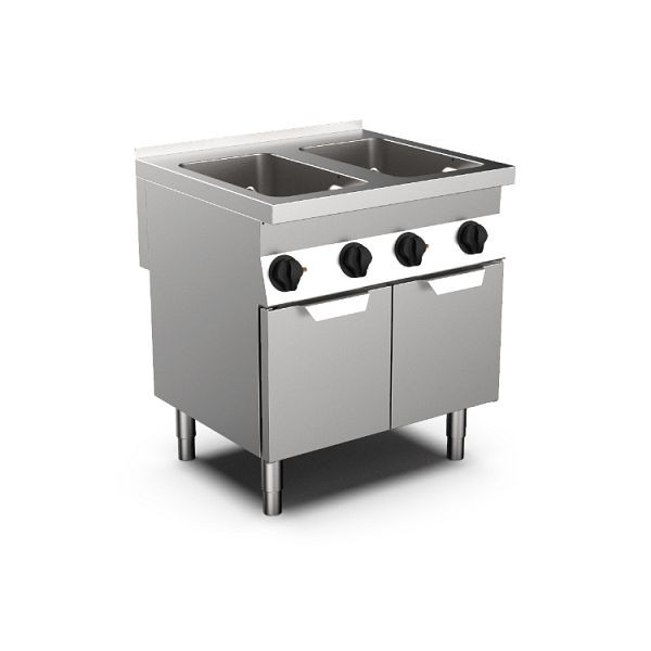 Mareno MO-700 Elektro Pasta-Kocher, 80cm 2x GN 1/1, 2x 28 Liter, 170.454