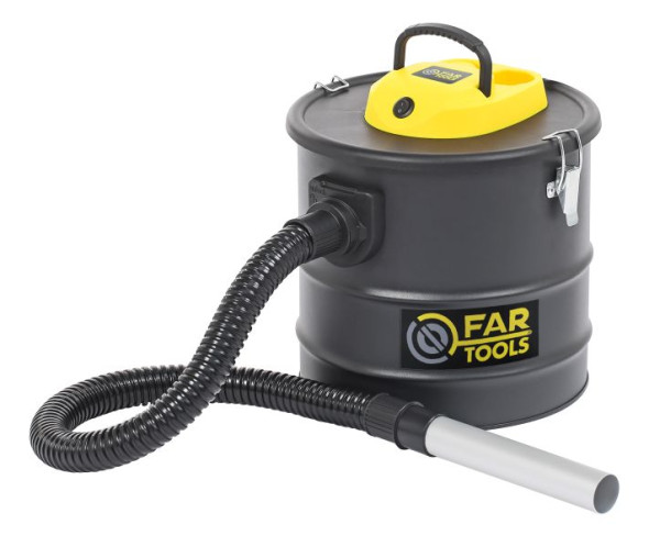 Fartools Aschesauger 800 W 18, mit Metallbehälter und Patronenfilter, AMF 18F, 101081
