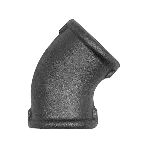 Riegler Winkel 120, 45°, Rp 3/8 innen, Rp 3/8 innen, Temperguss schwarz, 133655