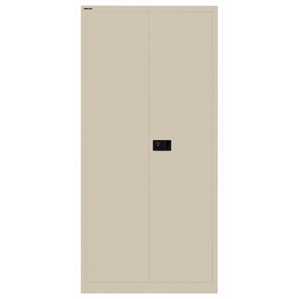 Bisley Flügeltürenschrank UNIVERSAL, 4 Fachböden für 5 Ordnerhöhen, Breite 914 mm, Tiefe 400, 643 sand, Belastbarkeit: 70kg je Fachboden, E782A04643