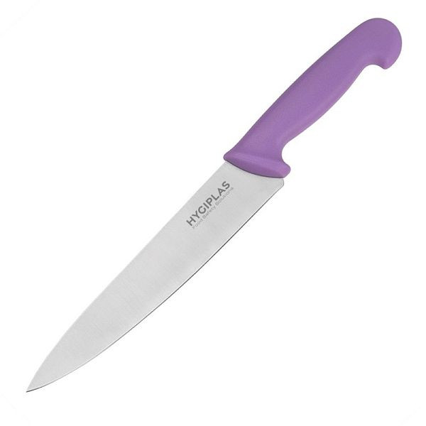 Hygiplas Kochmesser 21,8 cm lila, zwischendurch leicht zu reinigen, FP730