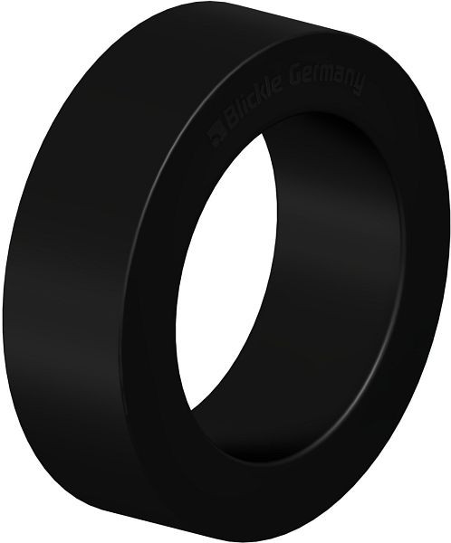 Blickle BEV 250x80/170-ZDG Bandage / Reifen aus Elastik-Vollgummi, Schwarz, 146704