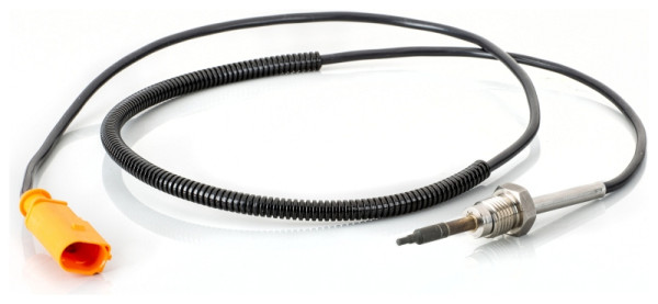 HELLA Sensor, Abgastemperatur, 2-polig, geschraubt, Kabel: 1050mm, 6PT 014 494-801