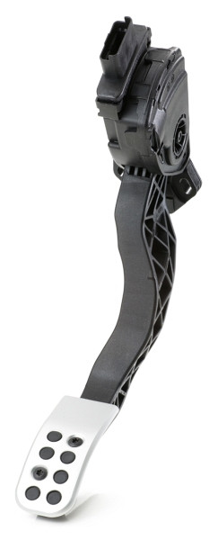 HELLA Sensor, Fahrpedalstellung, für Linkslenker, 6-polig, Automatikgetriebe, Aluminiumpedalbelag, 6PV 009 949-731