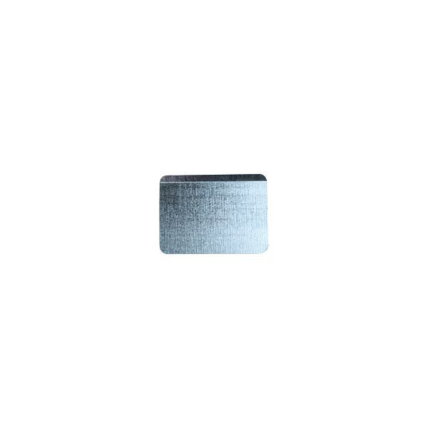 ADB Trennblech einzeln H100x125mm, verzinkt, 21963
