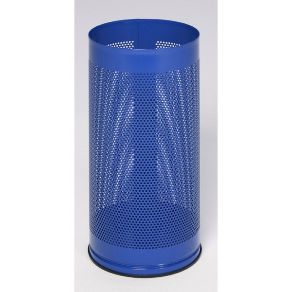 STEIN HGS Schirmständer glatt / gelocht, Enzianblau (RAL 5010), gelocht, 82082.0002