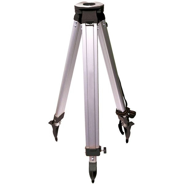 proNIVO schweres Stativ Alu 107-165 cm, Schraubklemmung, flacher Kopf, 201-60-ALWI20