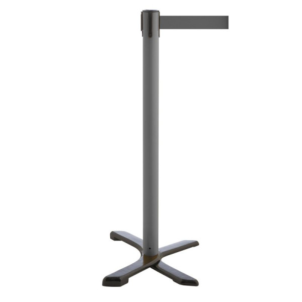 Stein HGS Personenleitsystem -P-Line Compact-, grau, grau, mit Gurtendstück (Standard), 34866-0902