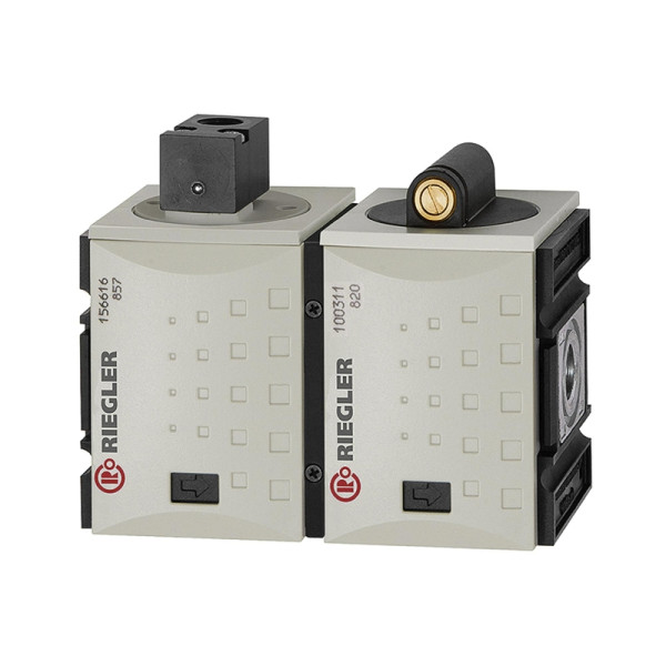 Riegler Befülleinheit »FUTURA«, pneumatisch betätigt, BG 4, G 1, 156637