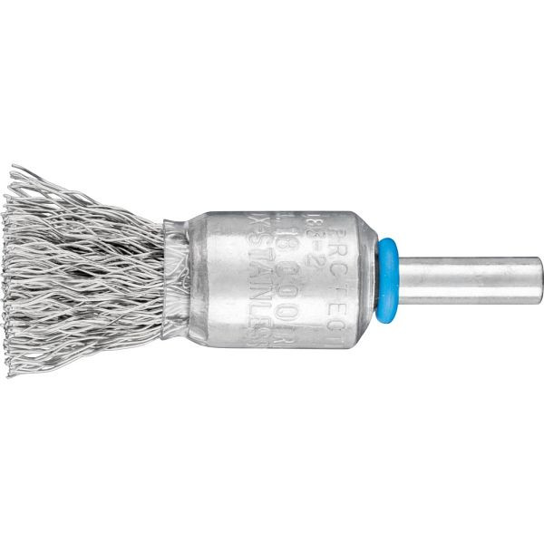 Pferd Pinselbürste mit Schaft, ungezopft PBU 1516/6 INOX 0,35, VE: 10 Stück, 43203003