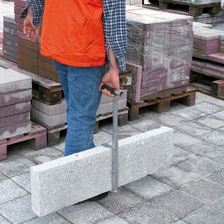 Eichinger Kantensteinheber 1501.1, Größe 60-110, lackiert, 15010100000000