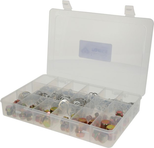 Brilliant Tools Ölablassschrauben und Dichtungen-Sortiment, 543-teilig, BT711200