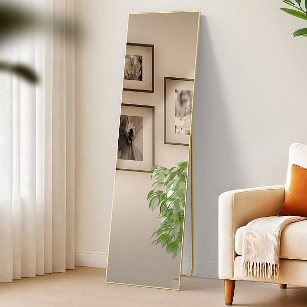 CLP Spiegel Benicia 140x40 cm, gold glanz, 326031, 4255716353728