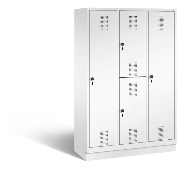 C+P Kombi-Spind Evolo, H1800xB1200xT500mm, Farbe: Verkehrsweiß, 48620-32 S10044