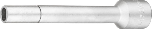 Hazet Verlängerung, 1/2 Zoll (12,5 mm) Vierkant, Zapfenprofil hohl, SW für Zapfenprofil 7,1 x 9,6 mm, 4910-71