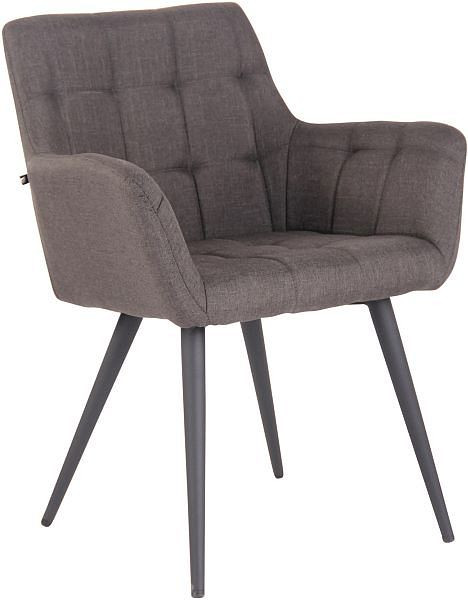 CLP Esszimmerstuhl Lyss Stoff, dunkelgrau, 308040, 4251563462590