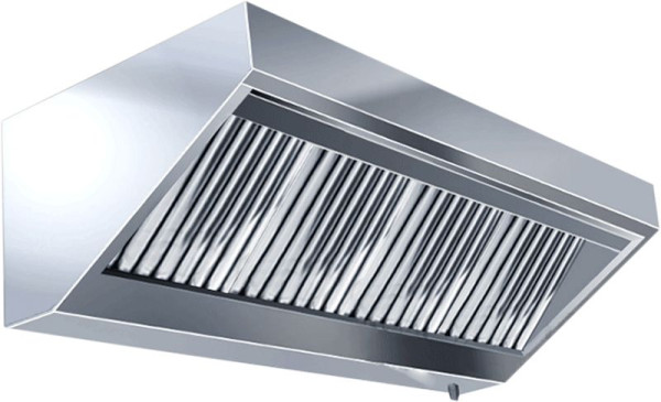 KBS Wandhaube Trapezform 100x70cm Flammschutzfilter Typ F2, 30121025