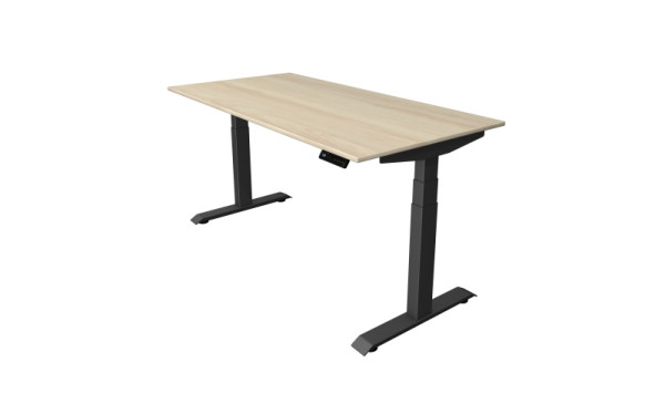 Kerkmann Sitz-/Stehtisch Move 4, B 1600 x T 800 mm, elektrisch höhenverstellbar von 640-1290 mm, Ahorn, (Montage), 10080650-1