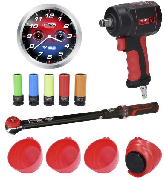 KS Tools Reifen-/Räder Aktionspaket The miniDevil, 12-tlg, 515.2101