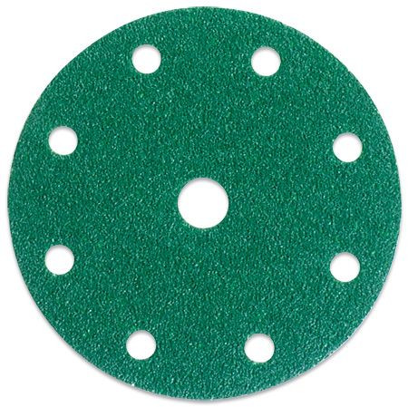 3M Hookit Papierschleifscheibe 245, 150 mm, P60, 9-fach gelocht, VE: 250 Scheiben, 7000082360