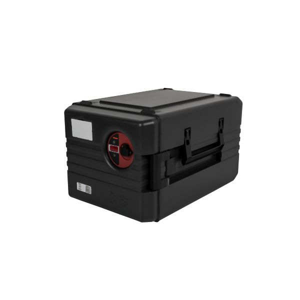 Rieber thermoport® Frontlader, stapelbar K 600 D-FLAT-umluftbeheizt-schwarz, 85020527