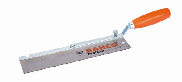 Bahco Profcut Feinsäge, umlegbar, gekröpft, 250 mm, 15/16 Zähne pro Zoll, PC-10-DTF