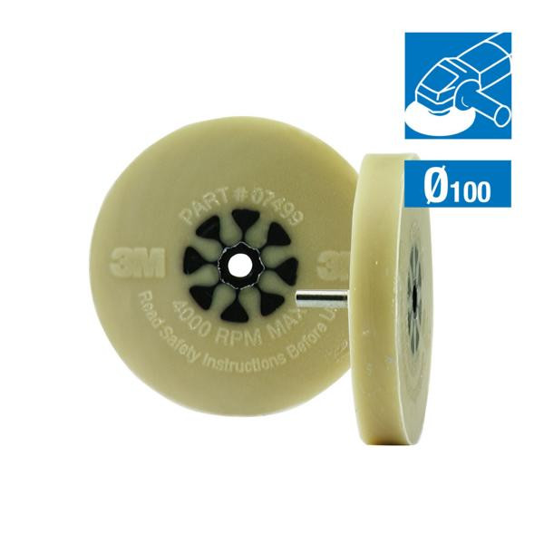 3M Scotch-Brite Radierscheibe ohne Befestigungschaft, 101,2 mm, VE: 5 Scheiben, 7000028550