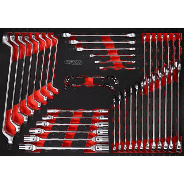 KS Tools PERFORMANCEplus Werkzeugsatz 41-teilig Schraubenschlüssel, 811.1041