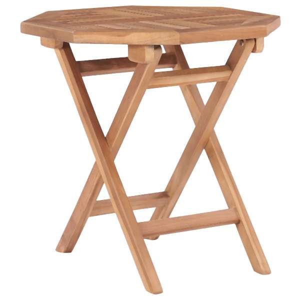 vidaXL Gartentisch Klappbar 45x45x45 cm Massivholz Teak, 48978