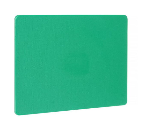 Hendi Schneidbrett, grün 450x300x10 mm LDPE, 827031
