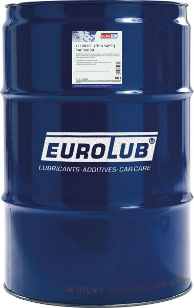 Eurolub CLEANTEC SAE 5W-30 Motoröl, VE: 60 L, 349060