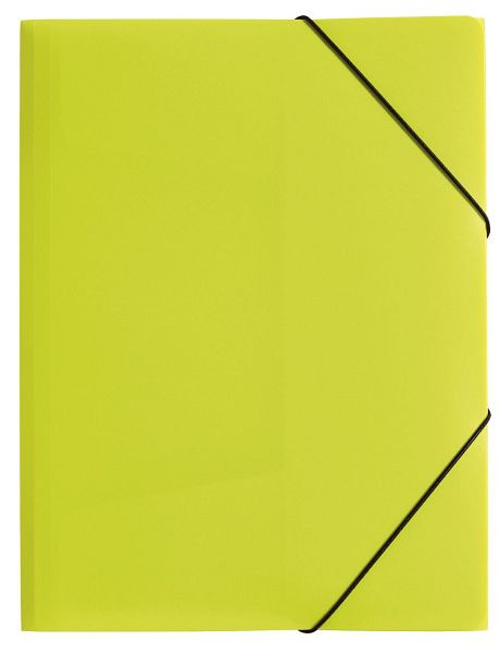 PAGNA Gummizugmappe Lucy Colours - A3, PP, lindgrün transluzent, 21638-17